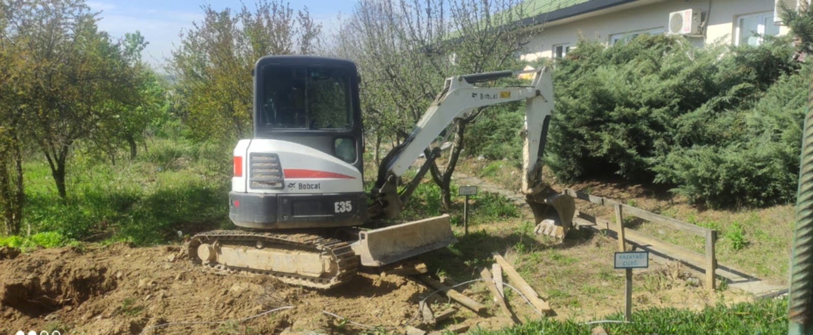 Bozok Makine kepçe çalışması